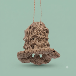 Jute kerstboomversiering